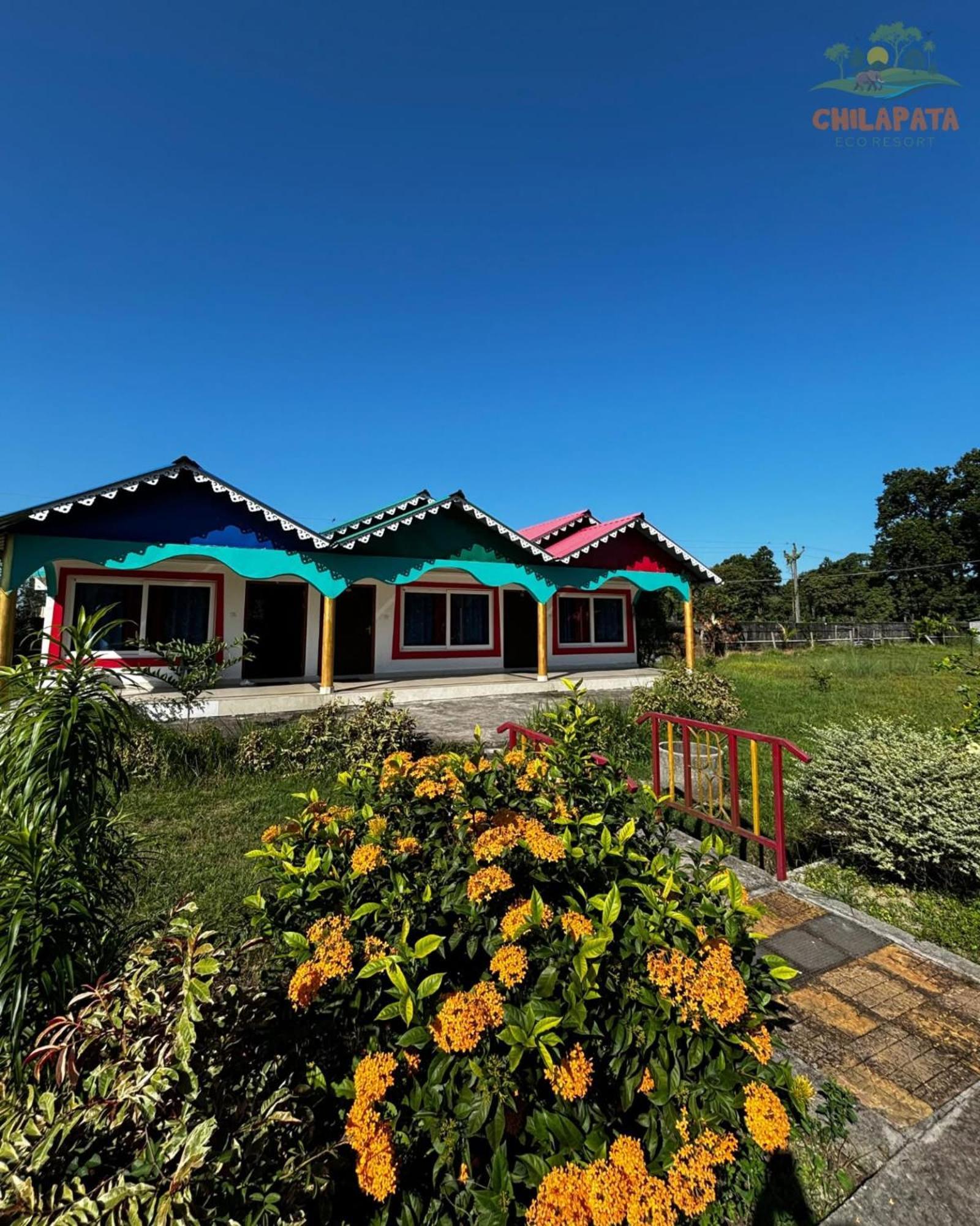 Chilapata Eco Resort Uttar Simlabari Zewnętrze zdjęcie